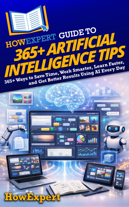 HowExpert Guide to 365+ Artificial Intelligence Tips